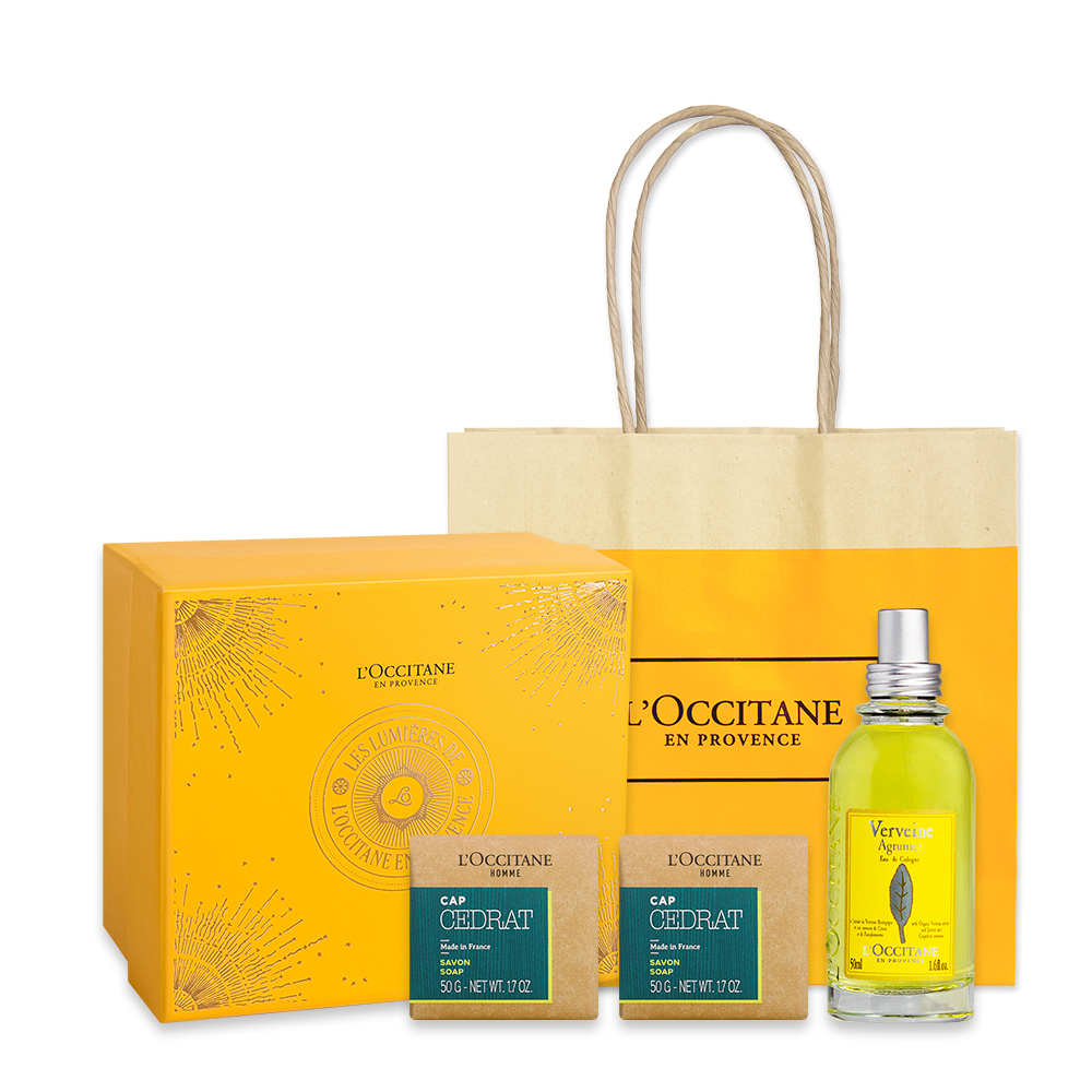 Deo Colônia de Verbena Cítrica e Sabonetes Cap Cedrat, , large image number 0